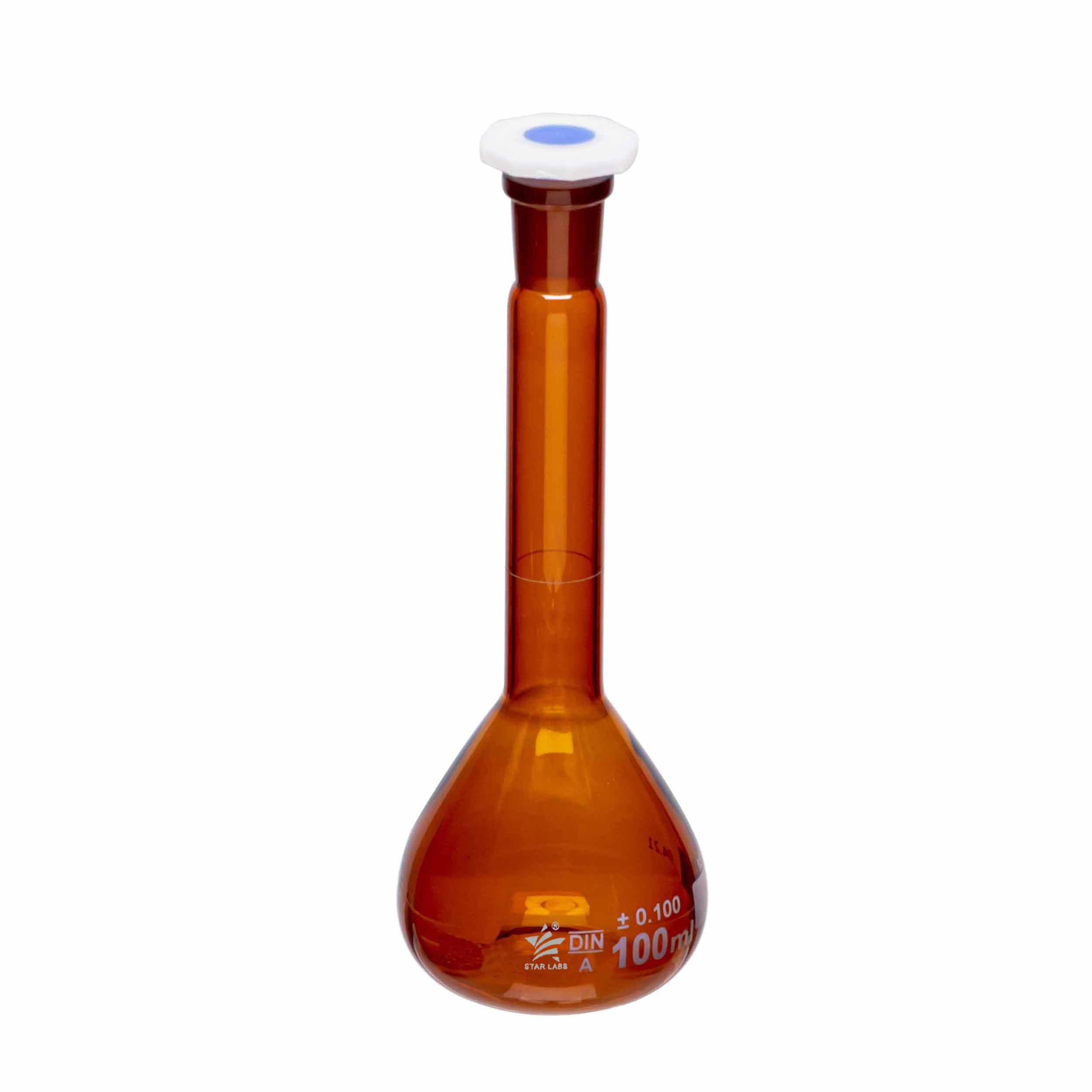 Amber Volumetric Flask