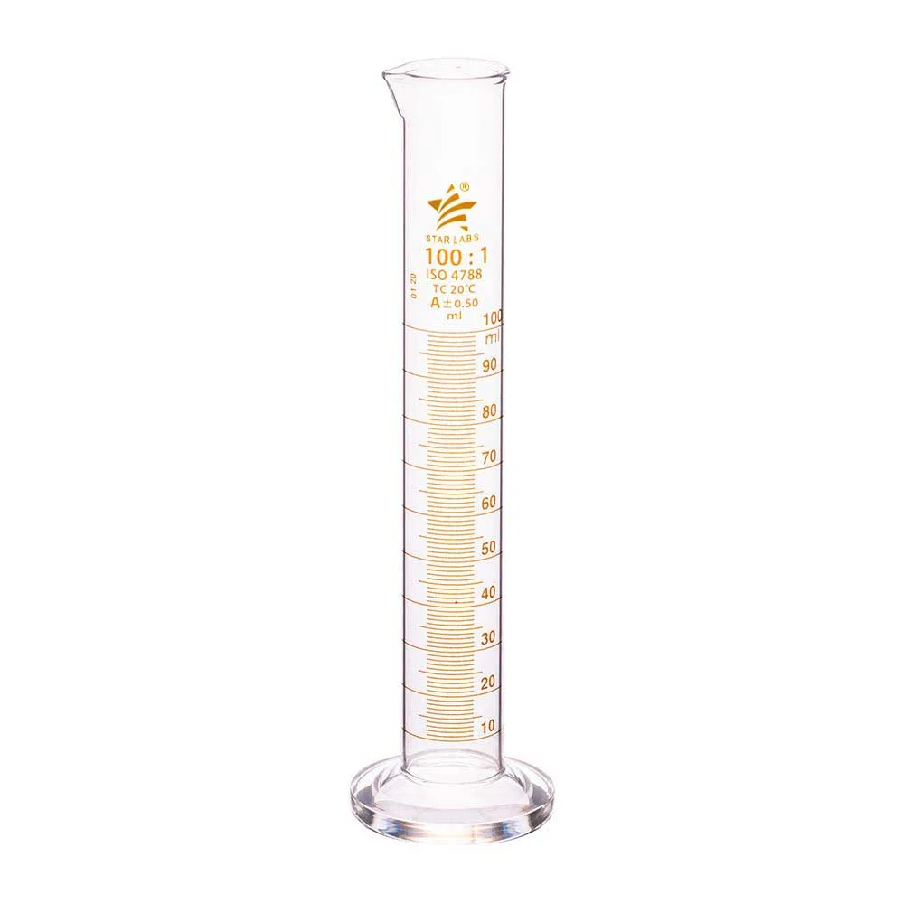 Measuring Cylinder with Hexagonal Base