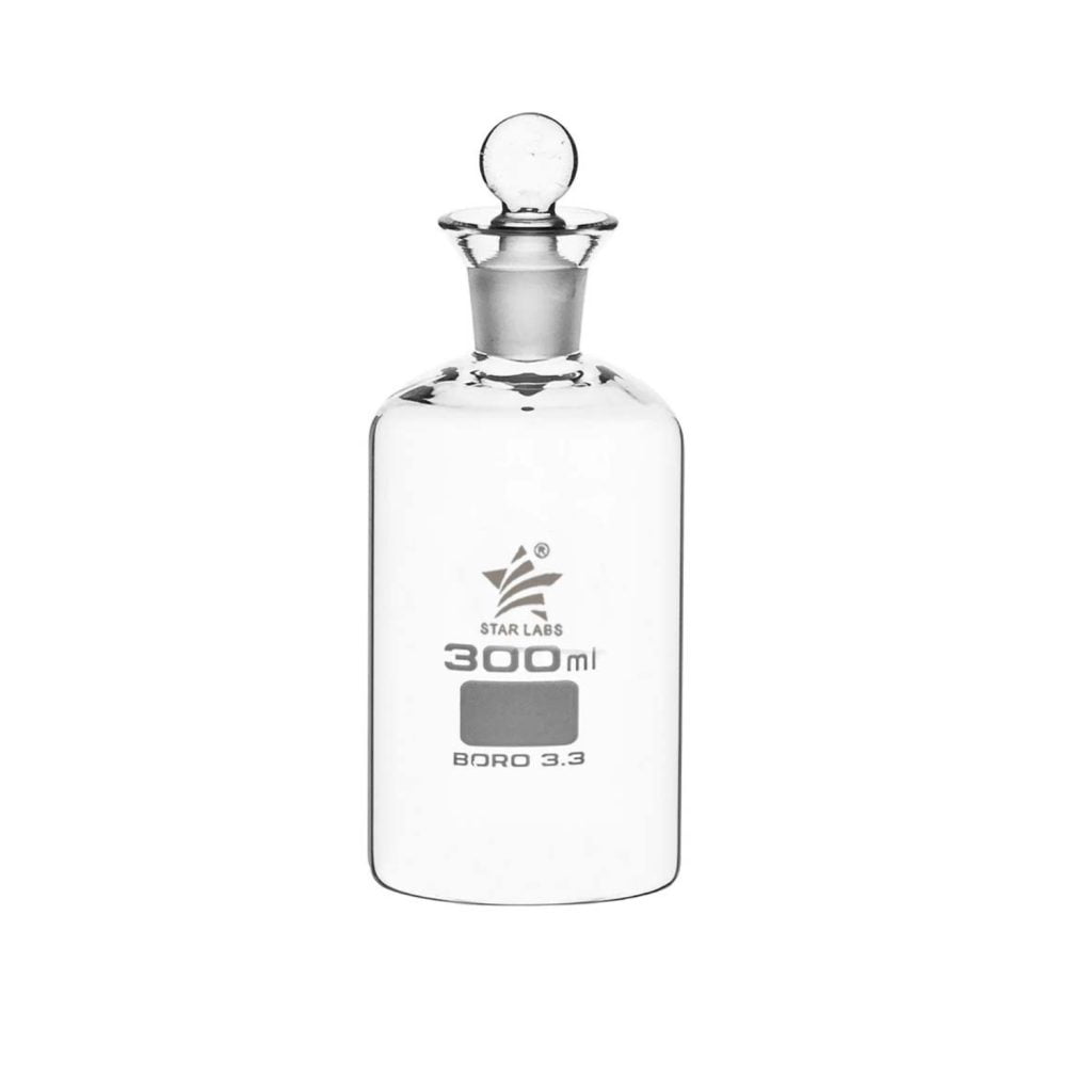 BOD Bottle with Reusable Stopper