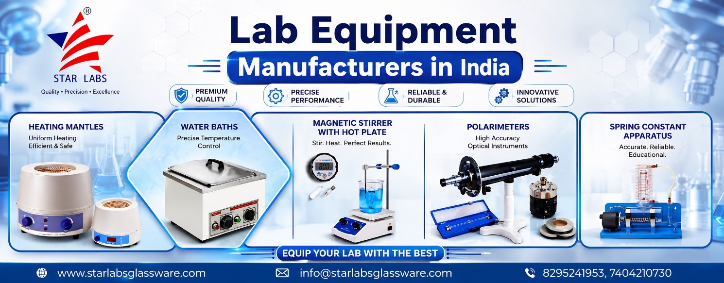 Lab Equipment Manufacturers in India.