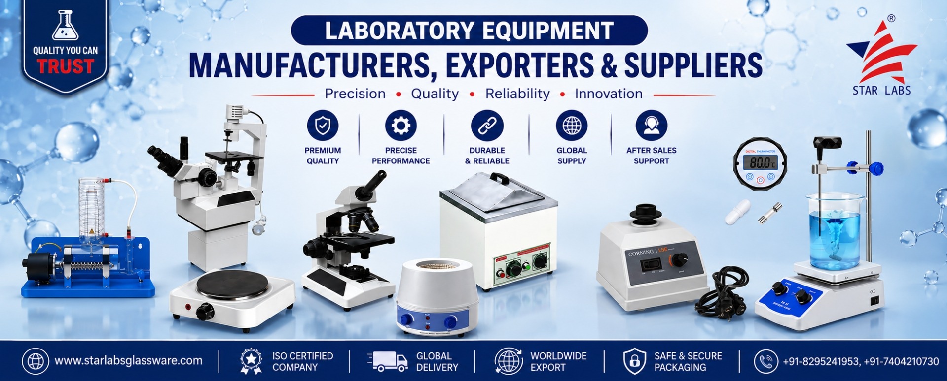Laboratory Equipment manufactures, exporters & Suppliers.