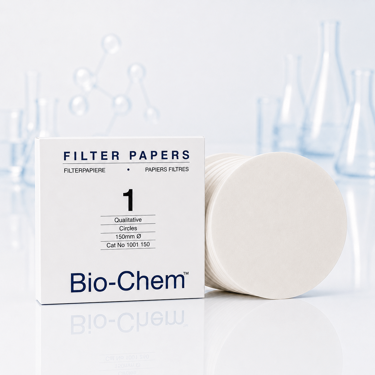 Coarse cellulose Filter Paper Circles 150mm