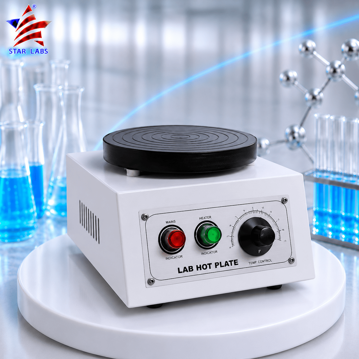 Hot Plates for Laboratory Round