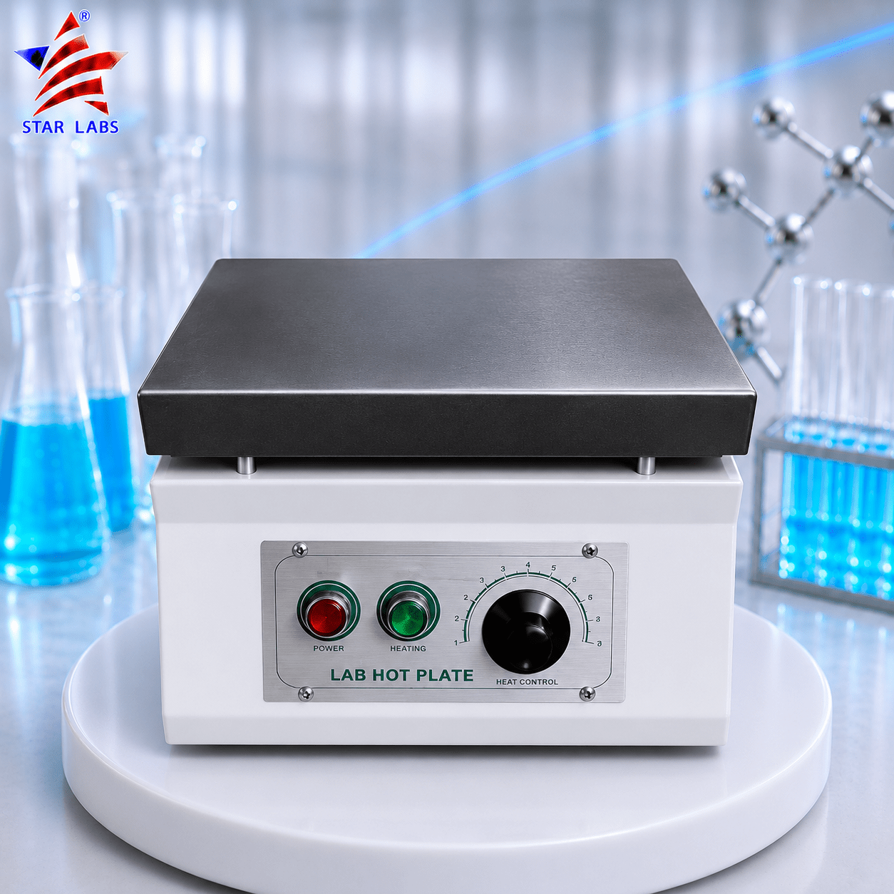 LABORATORY HOT PLATE 30 x 25 cm 12 x 10”