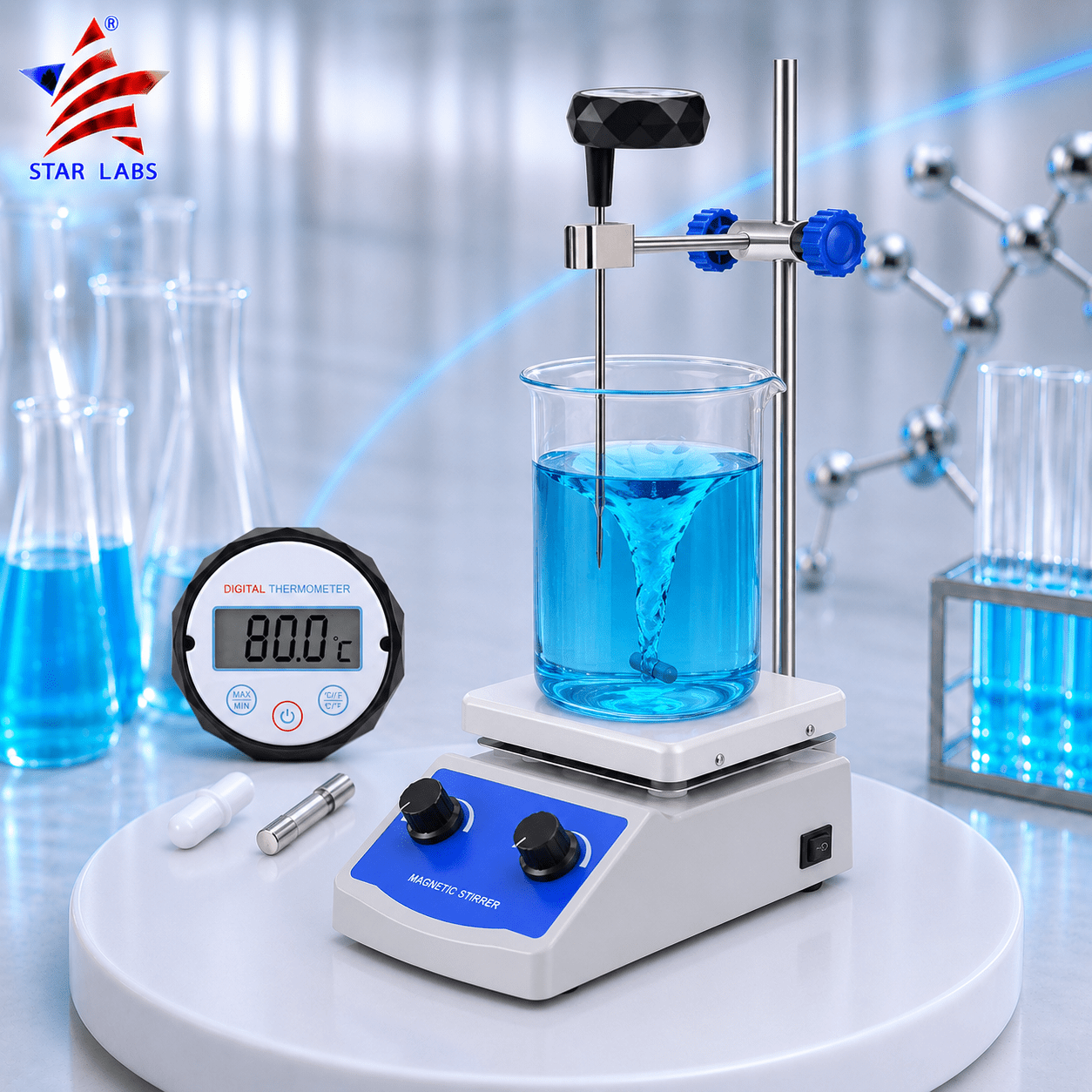 Slendro Magnetic Stirrer SH-2 Hot Plate Mixer