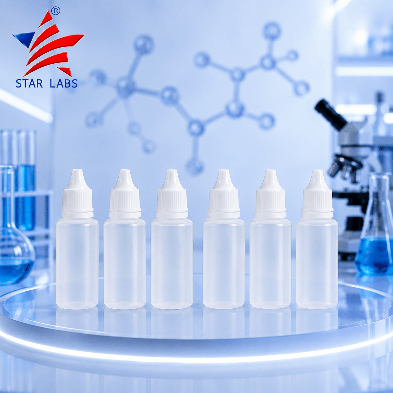 Homeotrade 30 ML Empty Eye Dropper Bottle With Cap And inner dropper.
