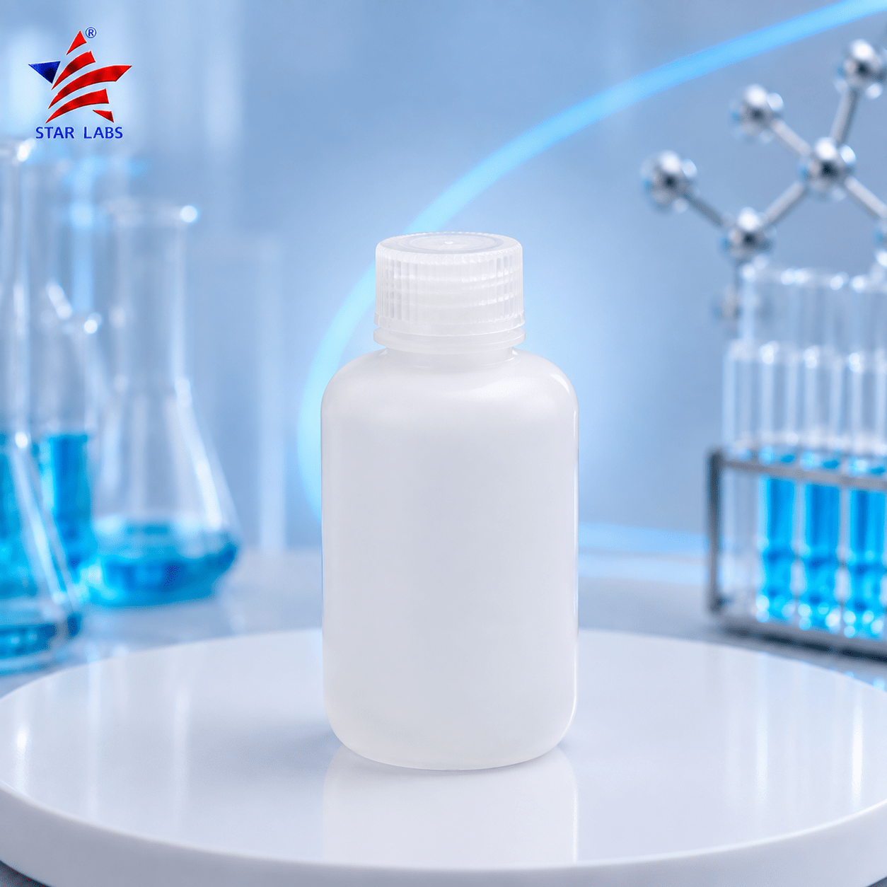 Plastic Reagent Bottles Narrow Mouth