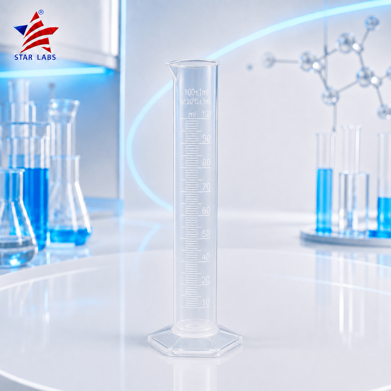 Plastic Measuring Cylinders